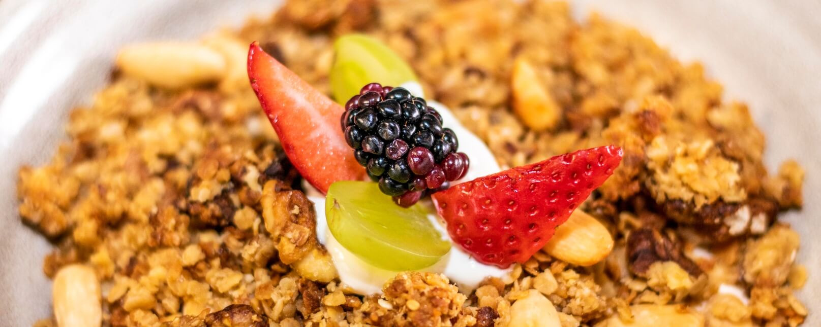 Breakast granola www.hillyardhouse.com